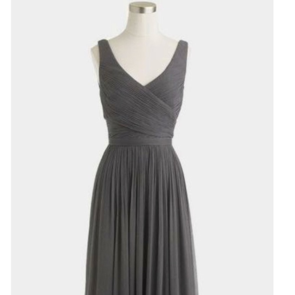 JCrew Heidi long dress Silk Chiffon
